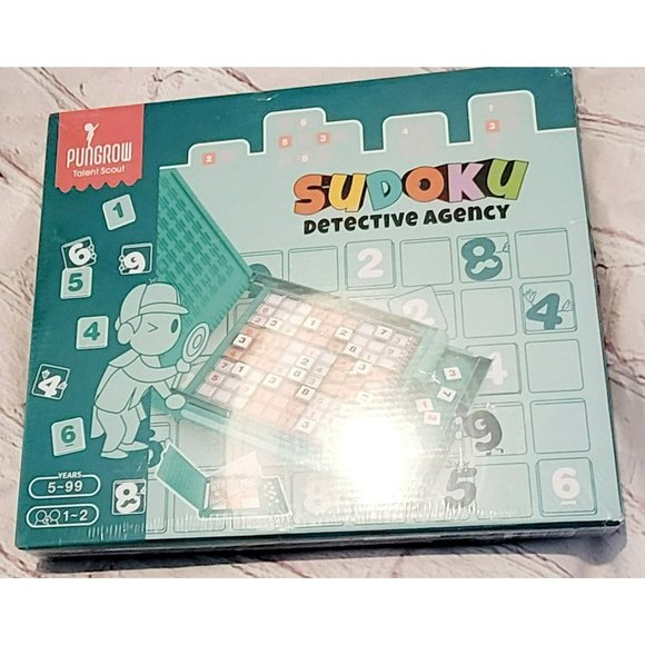 Pungrow Talent Scout Other - Pungrow Talent Scout - Sudoku Detective Agency Board Game